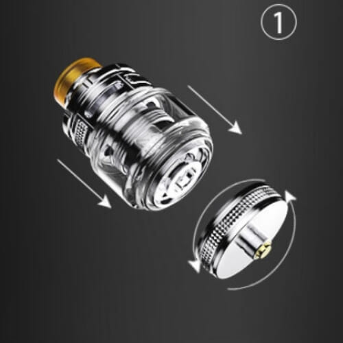 CLEAROMISEUR ZENITH 2 REMPLISSAGE ETAPE 2